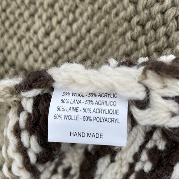 Parajumpers Hooded Cardigan Sweater Womens XS Bear Handknit‎ - Picture 6 of 9